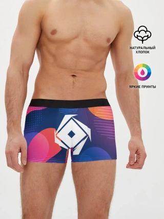 Мужские трусы боксеры / РОБЛОКС ЛОГО | LOGO