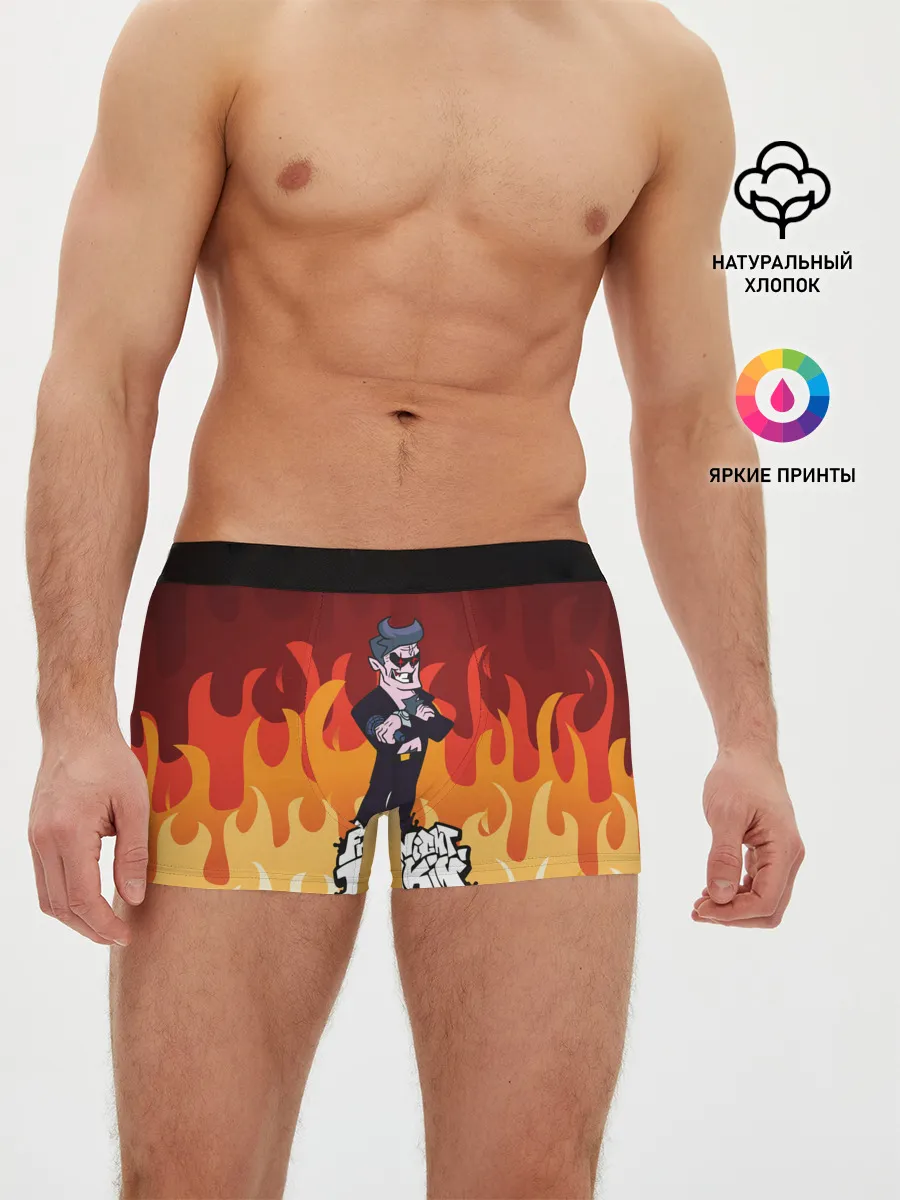 Мужские трусы боксеры / Дорогой Папочка | Friday Night Funkin