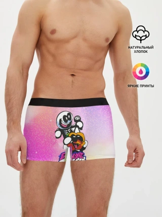 Мужские трусы боксеры / Skid and Pump | Friday Night Funkin