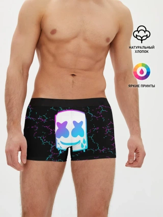 Мужские трусы боксеры / MARSHMELLO NEON | МАРШМЕЛЛО НЕОН.