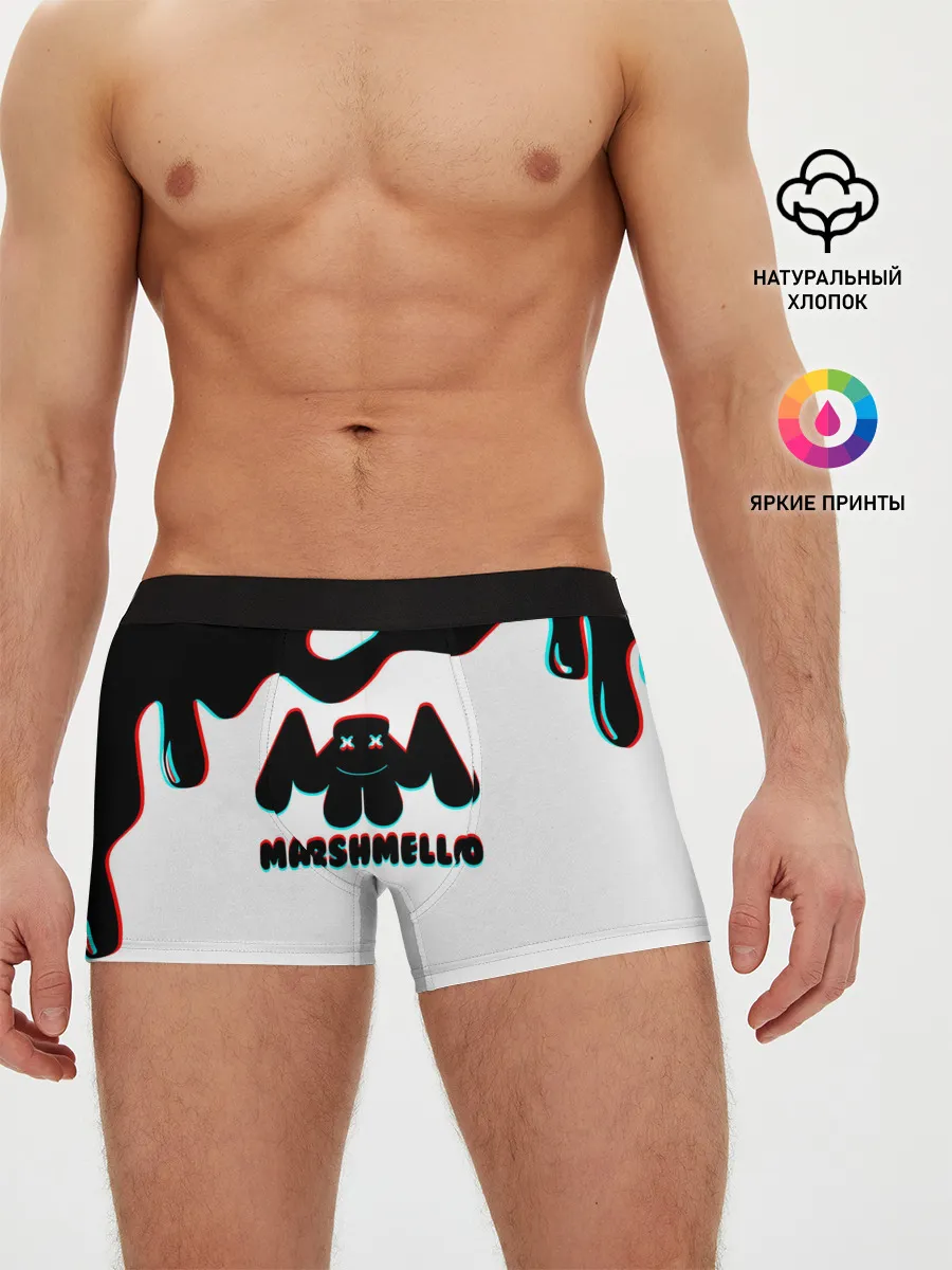 Мужские трусы боксеры / MARSHMELLO MELT: МАРШМЕЛЛО