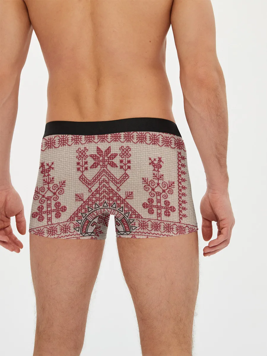 Мужские трусы боксеры / Славянская вышивка | Узоры Руси