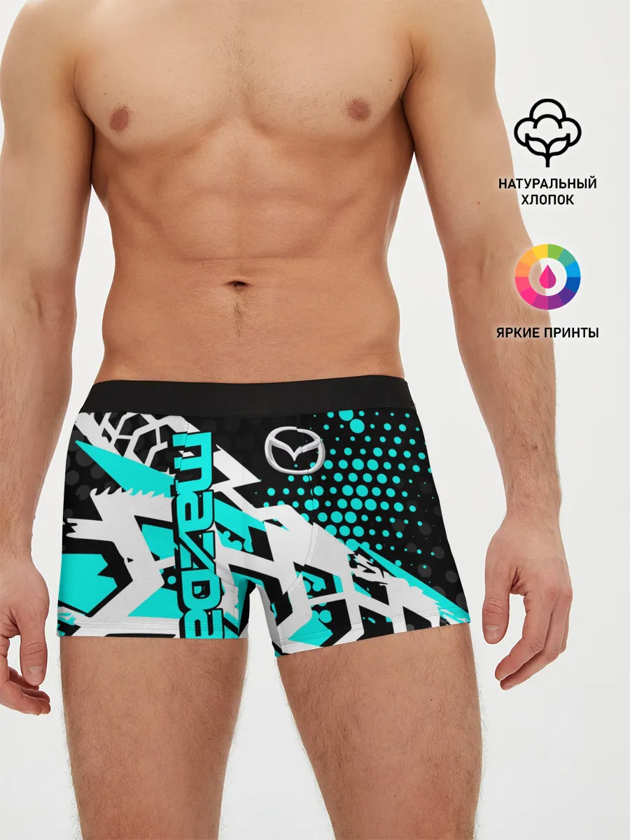 Мужские трусы боксеры / Mazda