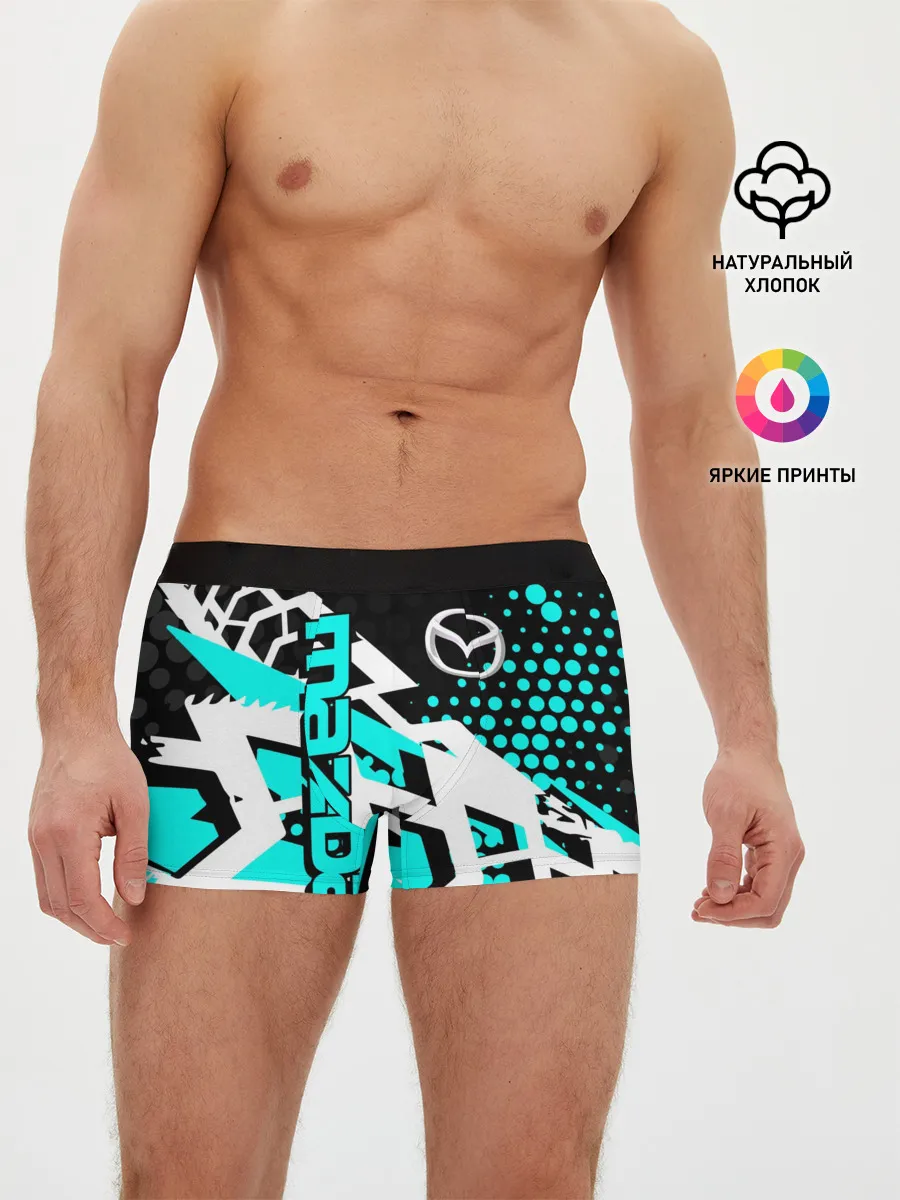 Мужские трусы боксеры / Mazda