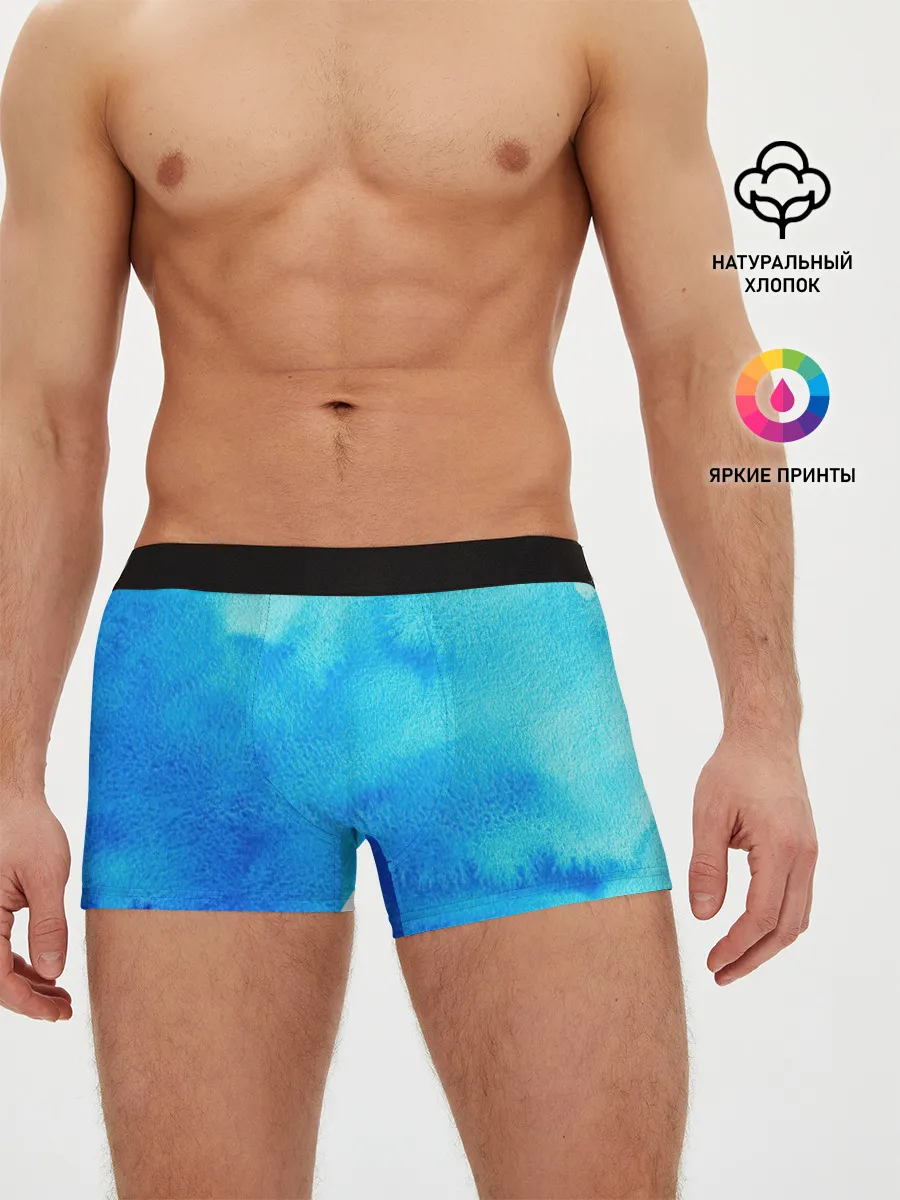 Мужские трусы боксеры / Глубина льда
