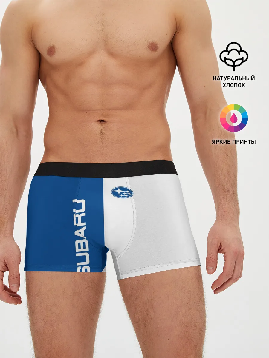 Мужские трусы боксеры / Subaru, sport