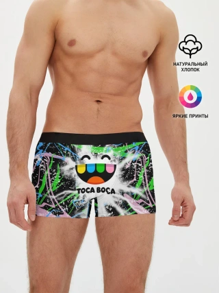 Мужские трусы боксеры / Toca Boca: Весельчак.