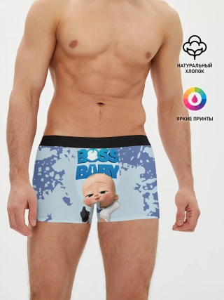 Мужские трусы боксеры / Boss Baby / Босс Молокосос