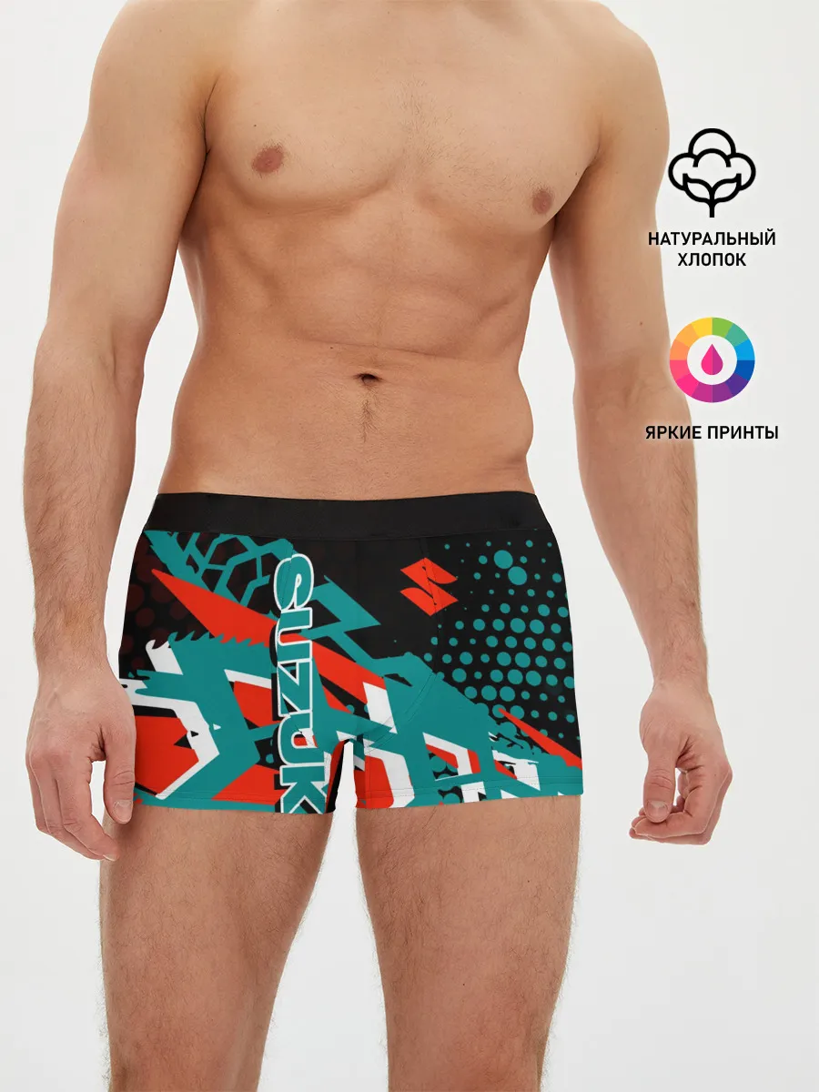 Мужские трусы боксеры / Suzuki