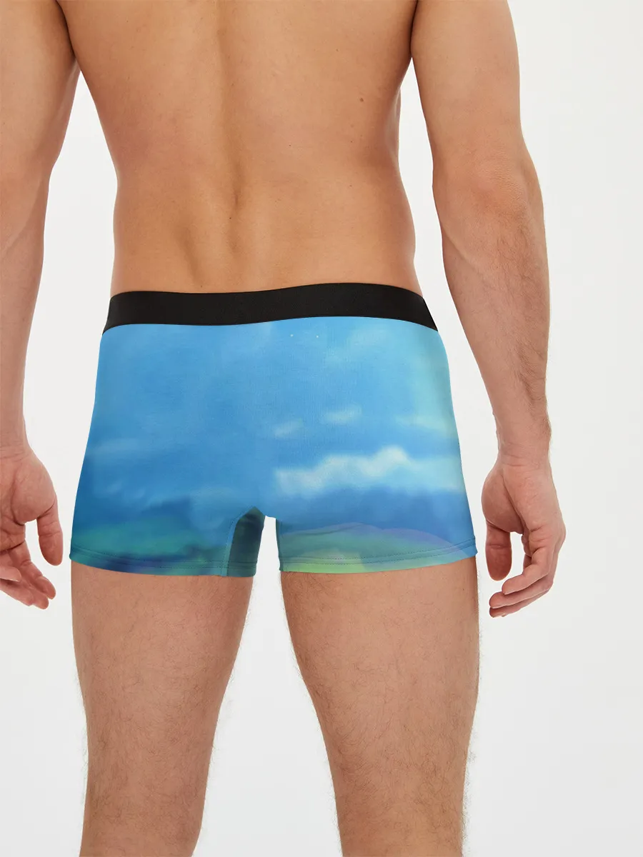 Мужские трусы боксеры / Венти. Genshin Impact