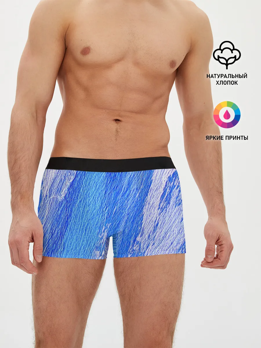 Мужские трусы боксеры / Крупные мазки
