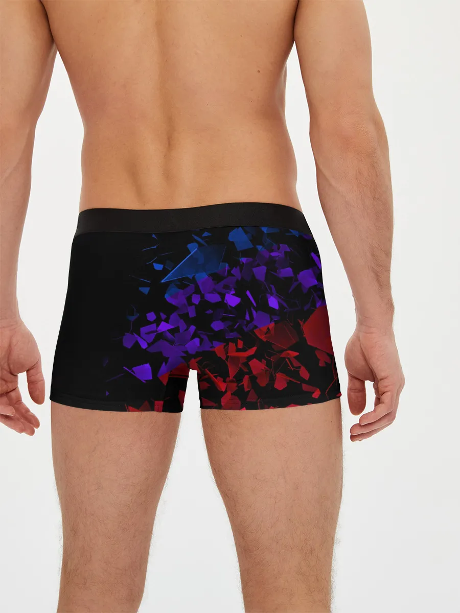 Мужские трусы боксеры / MPower BMW | Осколки стекла