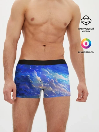 Мужские трусы боксеры / Высокие облака