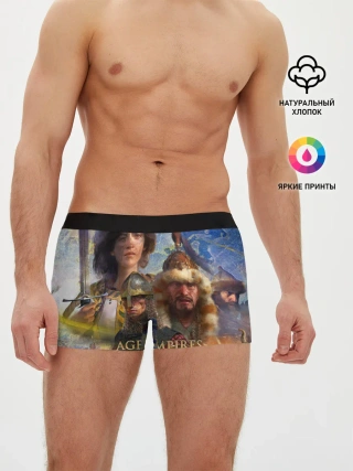 Мужские трусы боксеры / Age of Empires 4 Обложка