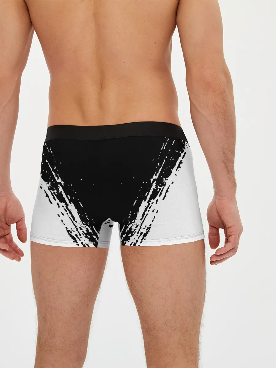 Мужские трусы боксеры / Мяуталлика / Meowtallica.