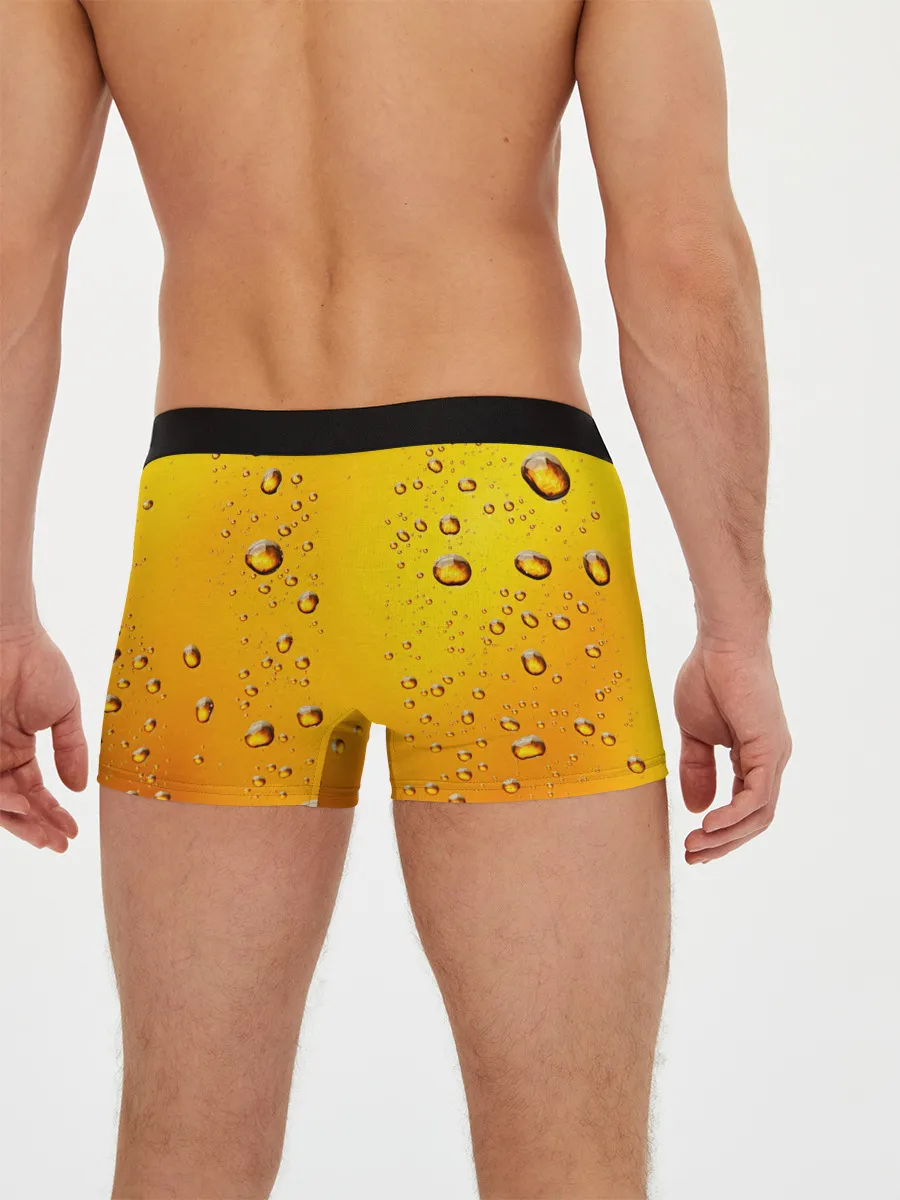 Мужские трусы боксеры / пивозавр 3d hd