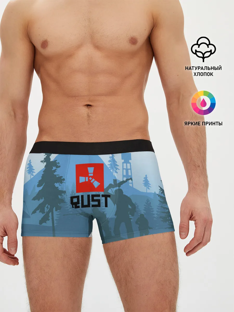 Мужские трусы боксеры / Выживалка Раст