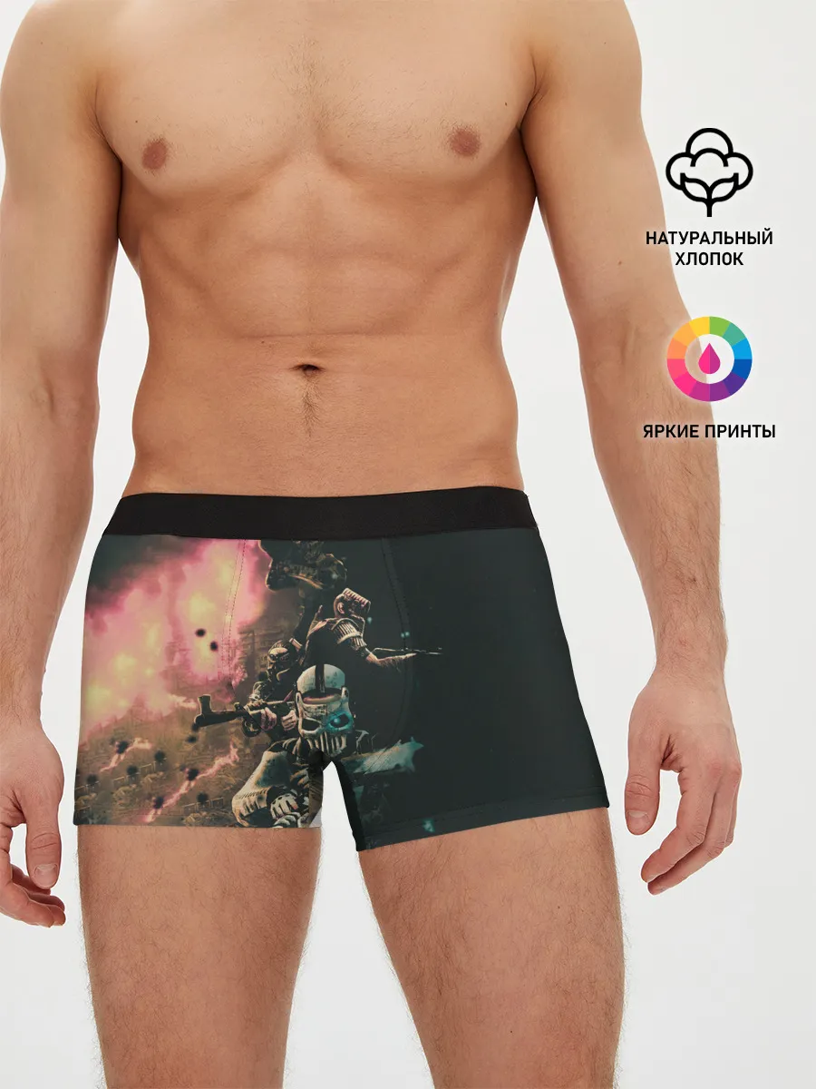 Мужские трусы боксеры / Моя банда Раст
