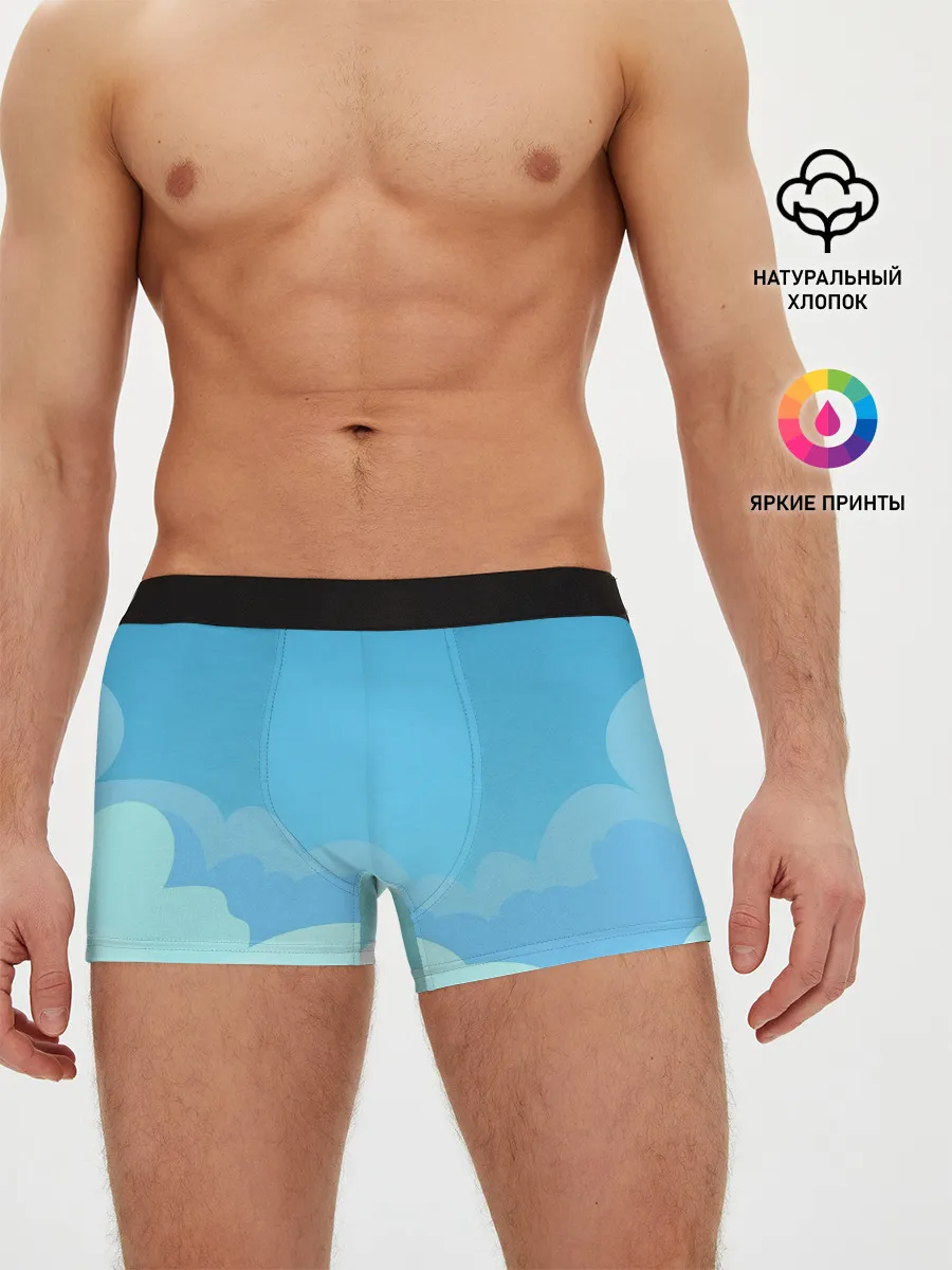 Мужские трусы боксеры / Небо после грозы