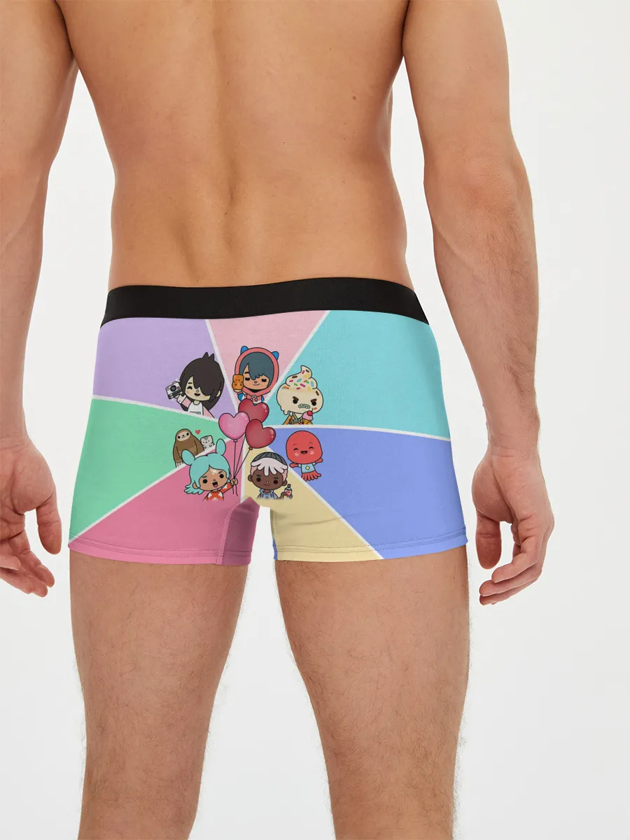 Мужские трусы боксеры / TOCA BOCA WORLD HEROES / ТОКА БОКА