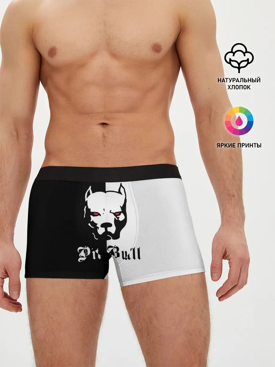 Мужские трусы боксеры / Pit Bull