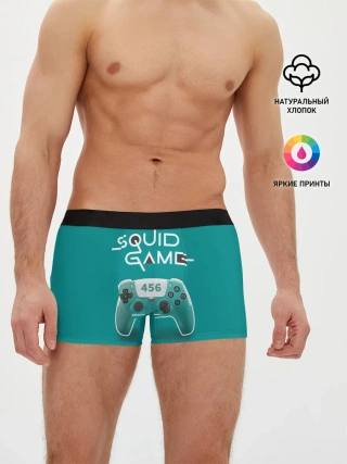 Мужские трусы боксеры / Играющий человеком 456 / ставка на лидера