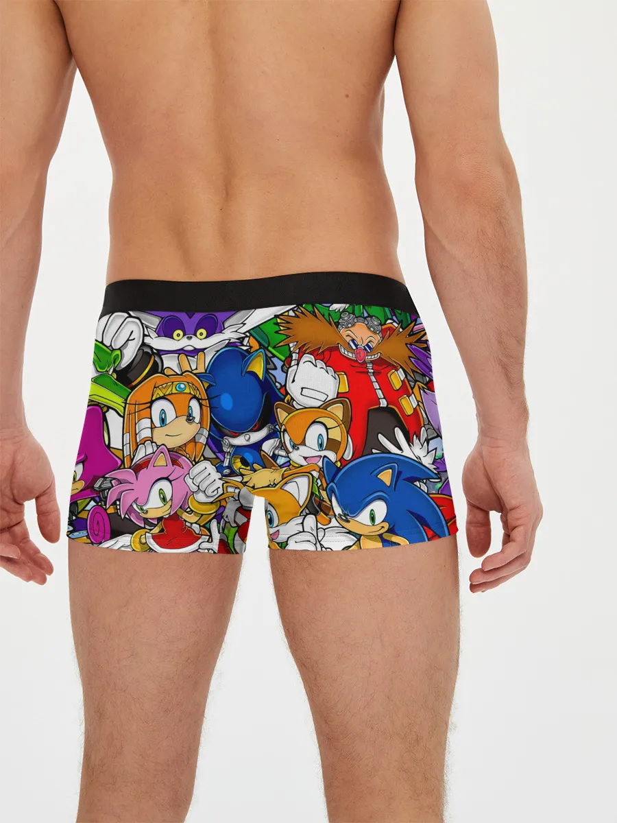 Мужские трусы боксеры / КИБЕР СОНИК | CYBER SONIC ROBOT