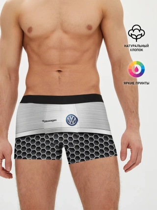 Мужские трусы боксеры / Volkswagen | Стальная решетка