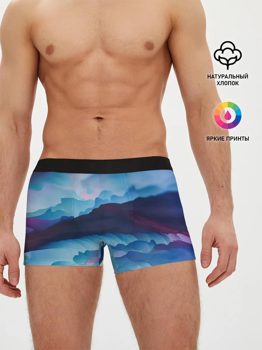 Мужские трусы боксеры / Грозовые мазки
