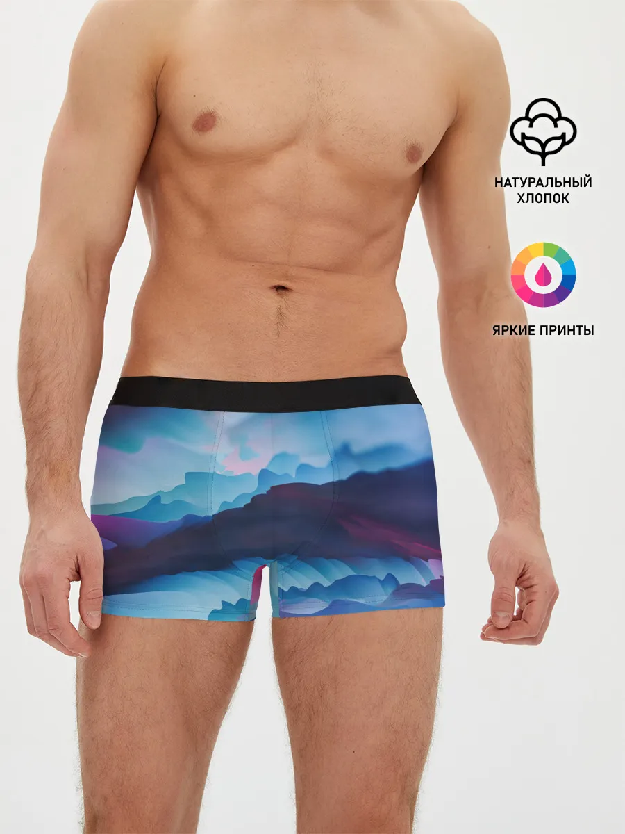 Мужские трусы боксеры / Грозовые мазки
