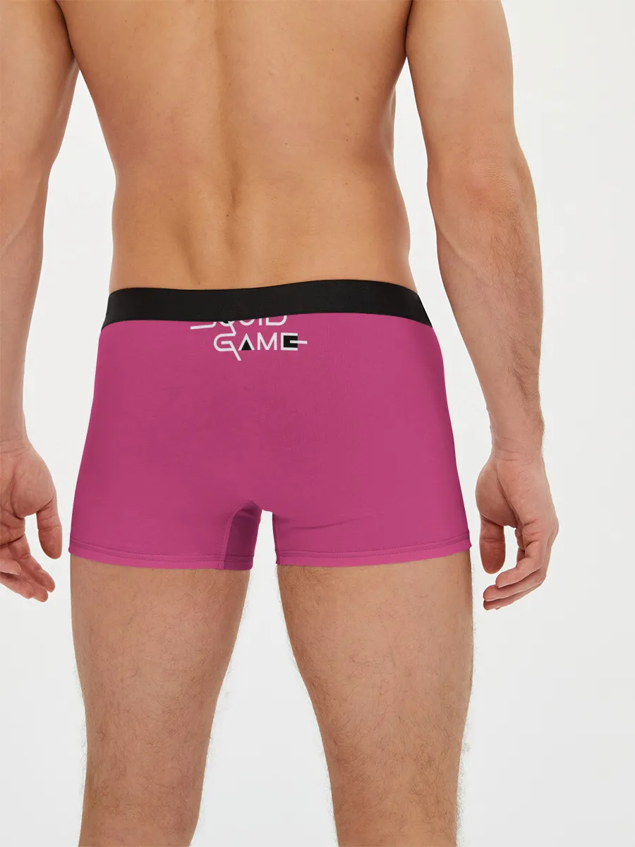 Мужские трусы боксеры / Игра в кальмара: логотип.