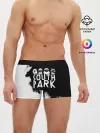 Мужские трусы боксеры / Все пацаны на черном фоне Южный Парк