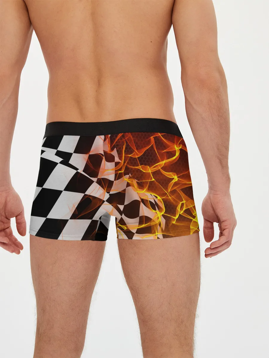 Мужские трусы боксеры / BMW RACING / FIRE RACING