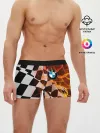 Мужские трусы боксеры / BMW RACING / FIRE RACING