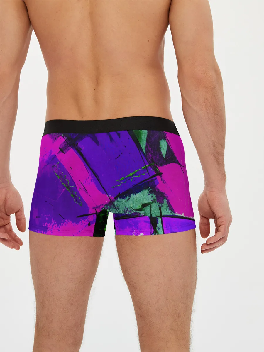 Мужские трусы боксеры / Фиолетово!