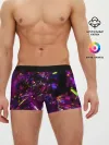 Мужские трусы боксеры / Фиолетовый бриллиант