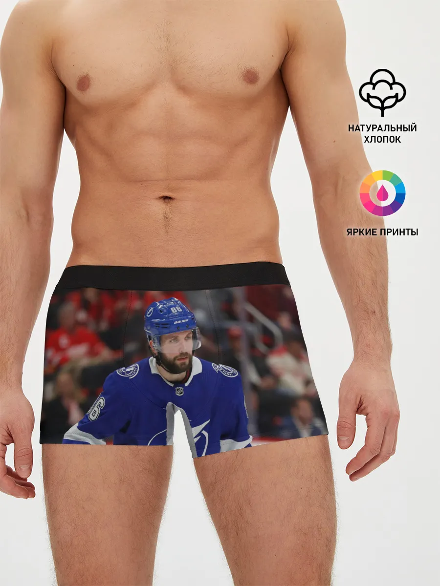 Мужские трусы боксеры / Никита Кучеров, НХЛ