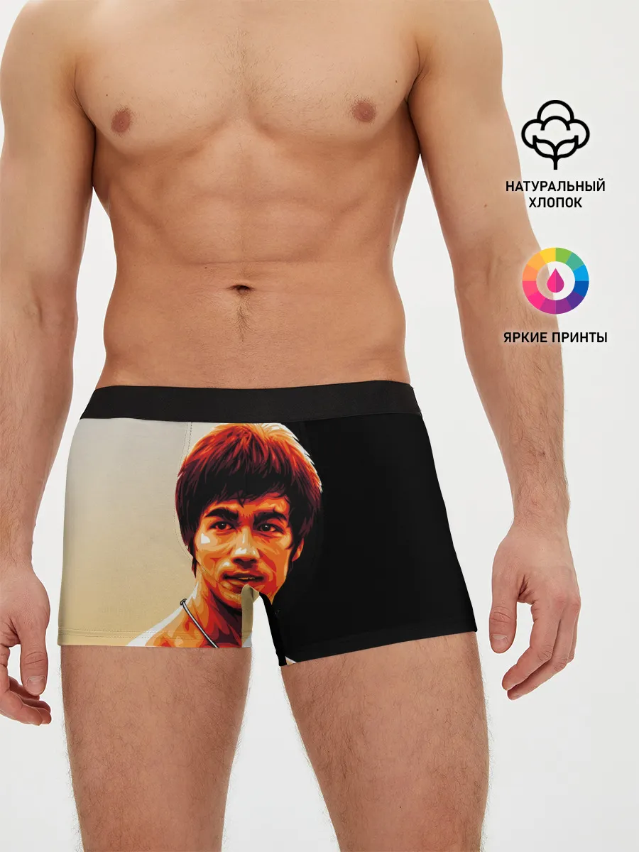 Мужские трусы боксеры / Будь водой