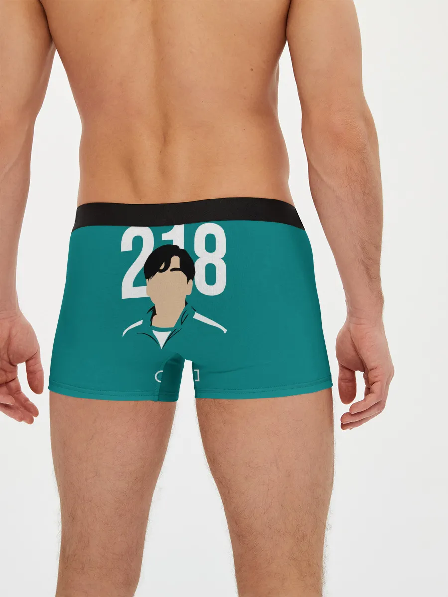 Мужские трусы боксеры / Игра в кальмара: Чхо Сан Воо 218