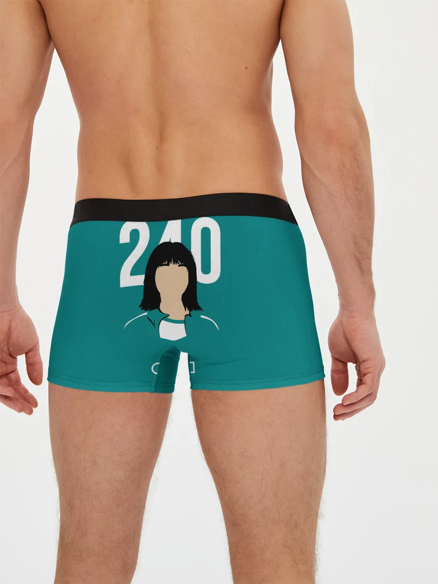 Мужские трусы боксеры / Игра в кальмара: Чи Ён 240