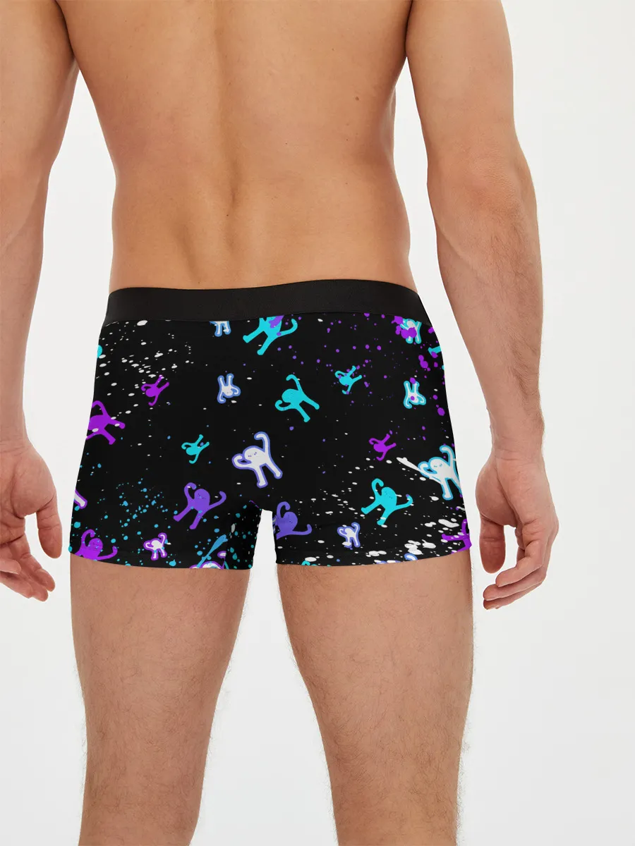 Мужские трусы боксеры / КОТ ЪУЪ СЪУКА | NEON