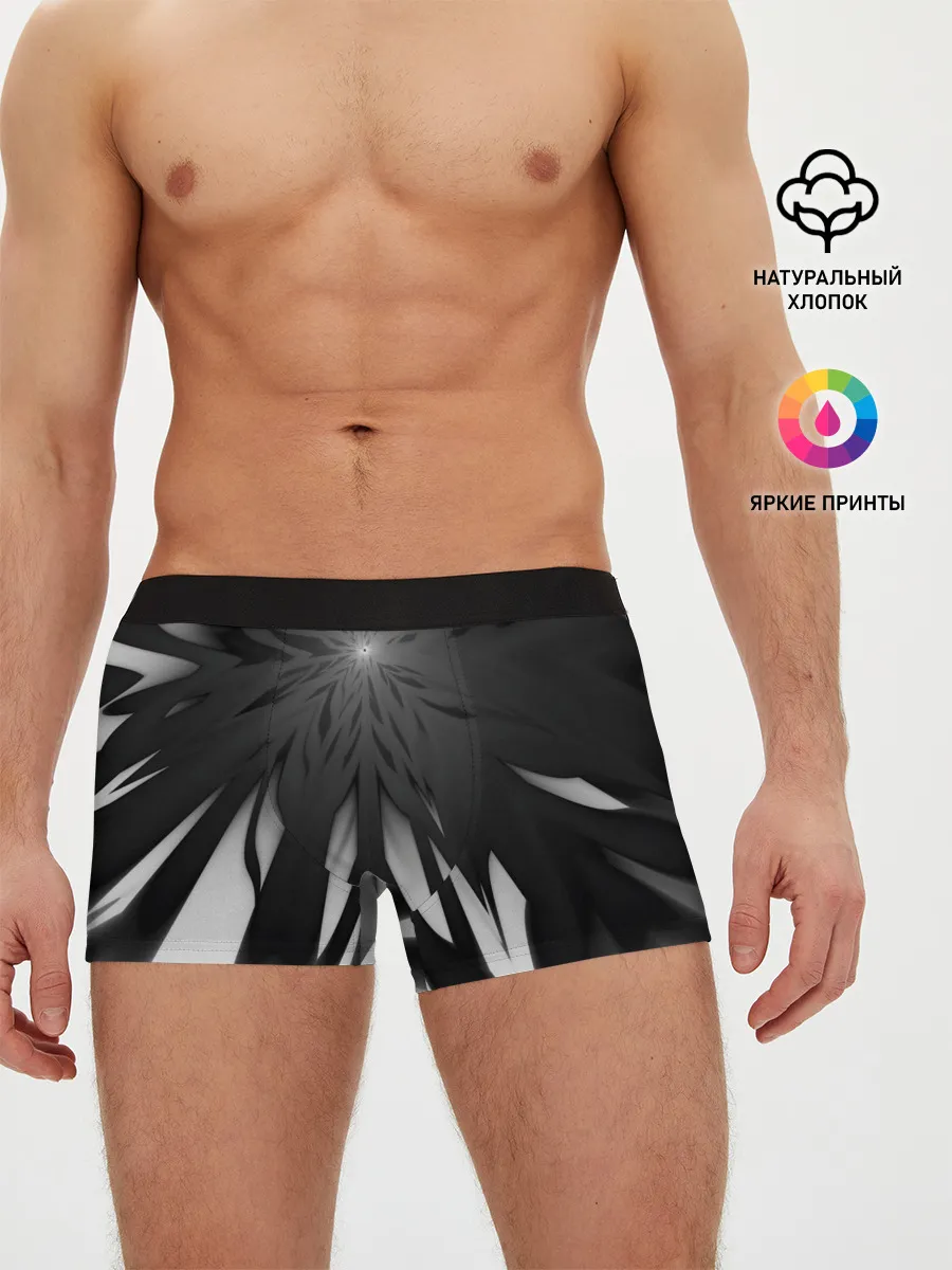 Мужские трусы боксеры / Абстракция 353-3