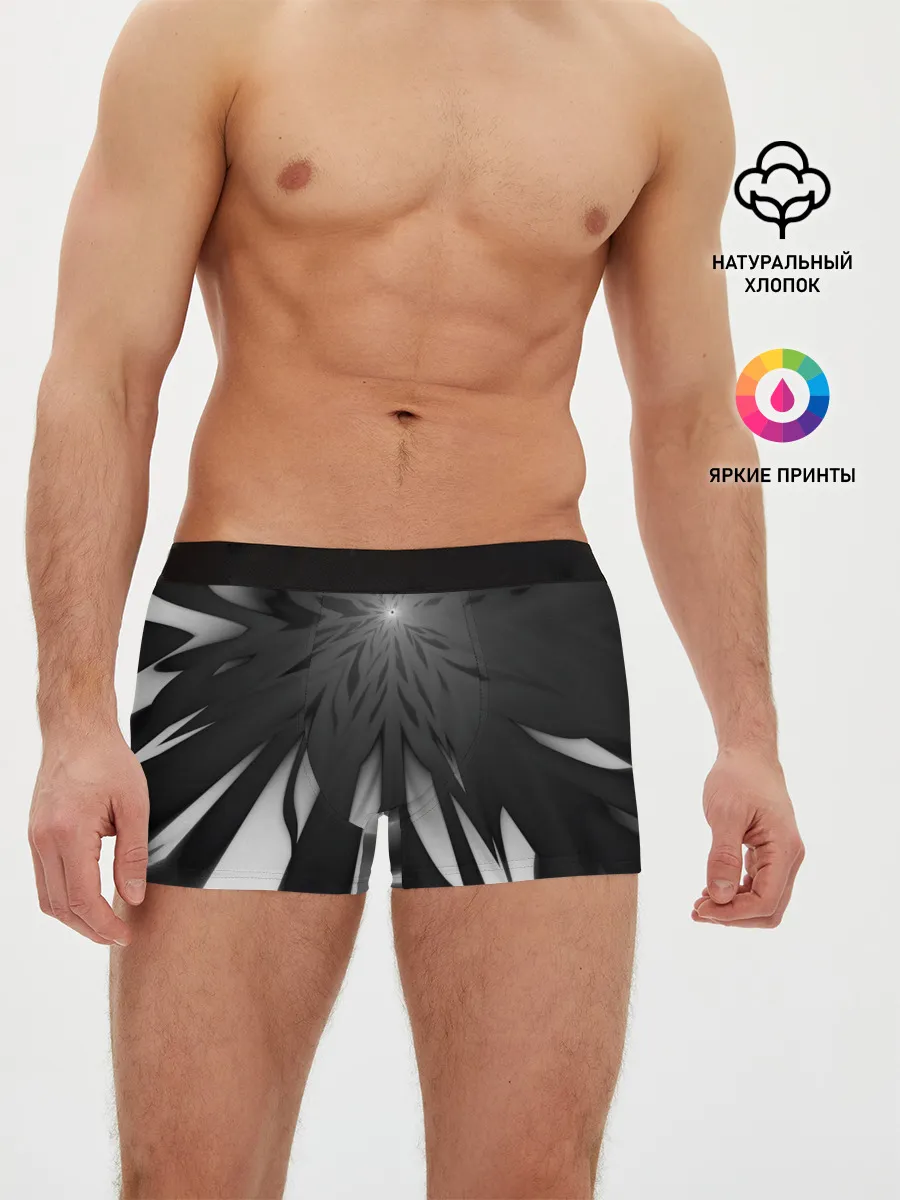 Мужские трусы боксеры / Абстракция 353-3
