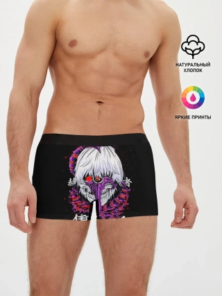 Мужские трусы боксеры / Токийский гуль: Кен Канеки