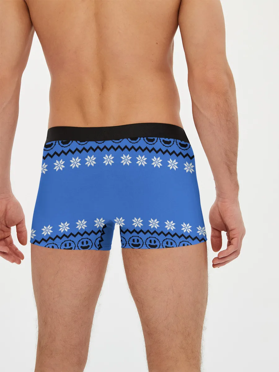 Мужские трусы боксеры / Свитер смайл