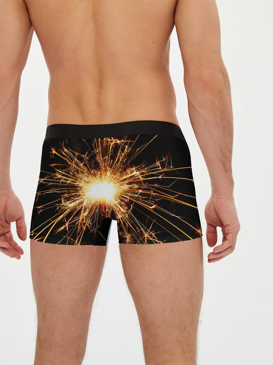 Мужские трусы боксеры / фейерверк души