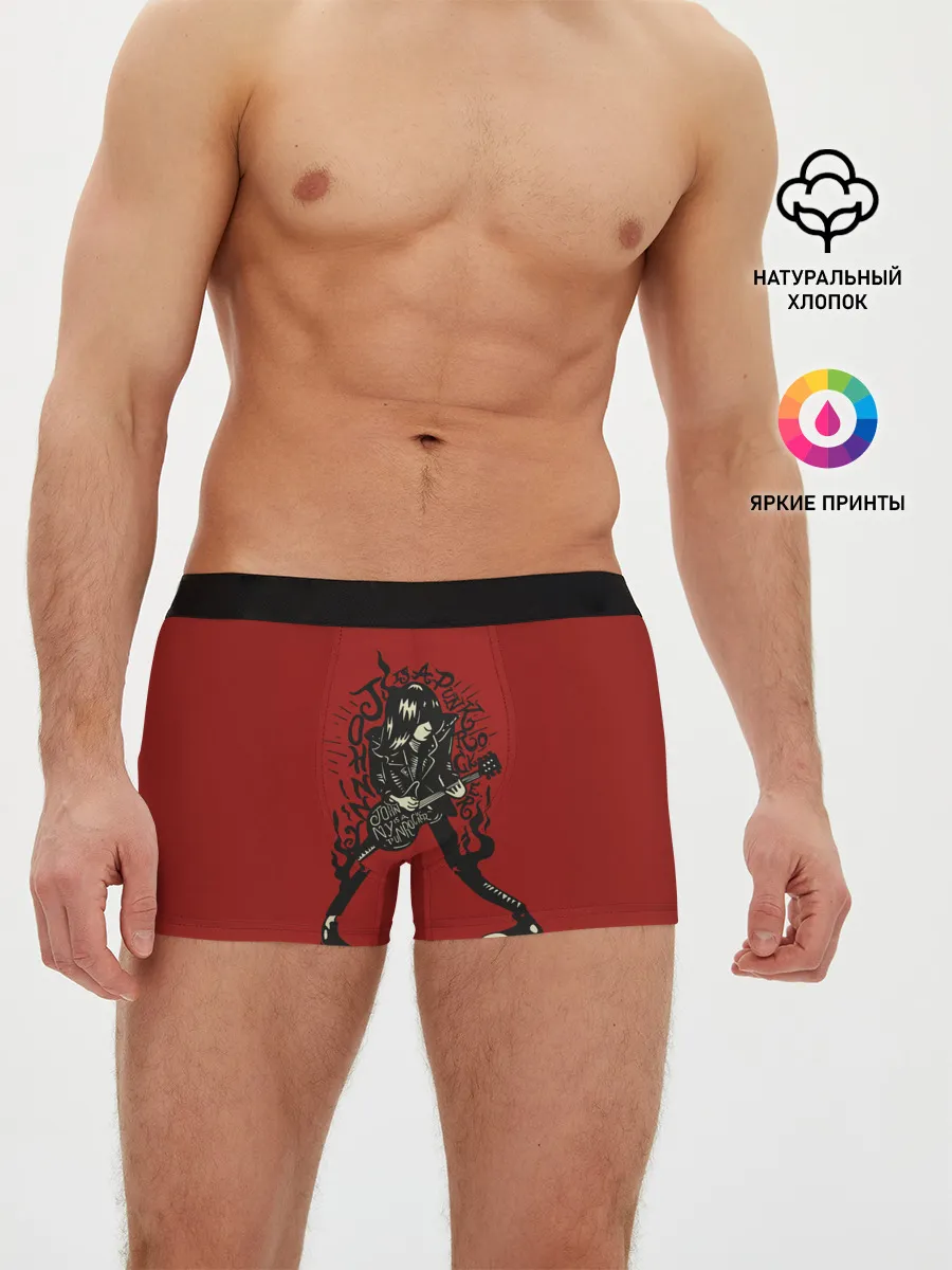 Мужские трусы боксеры / Джонни панкрокер
