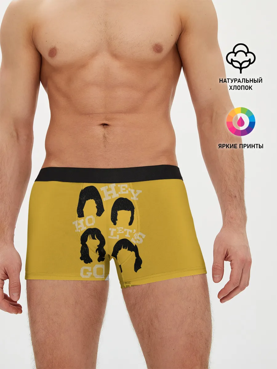 Мужские трусы боксеры / Hey Ho Lets Gog