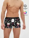 Мужские трусы боксеры / Забавный Новый Год