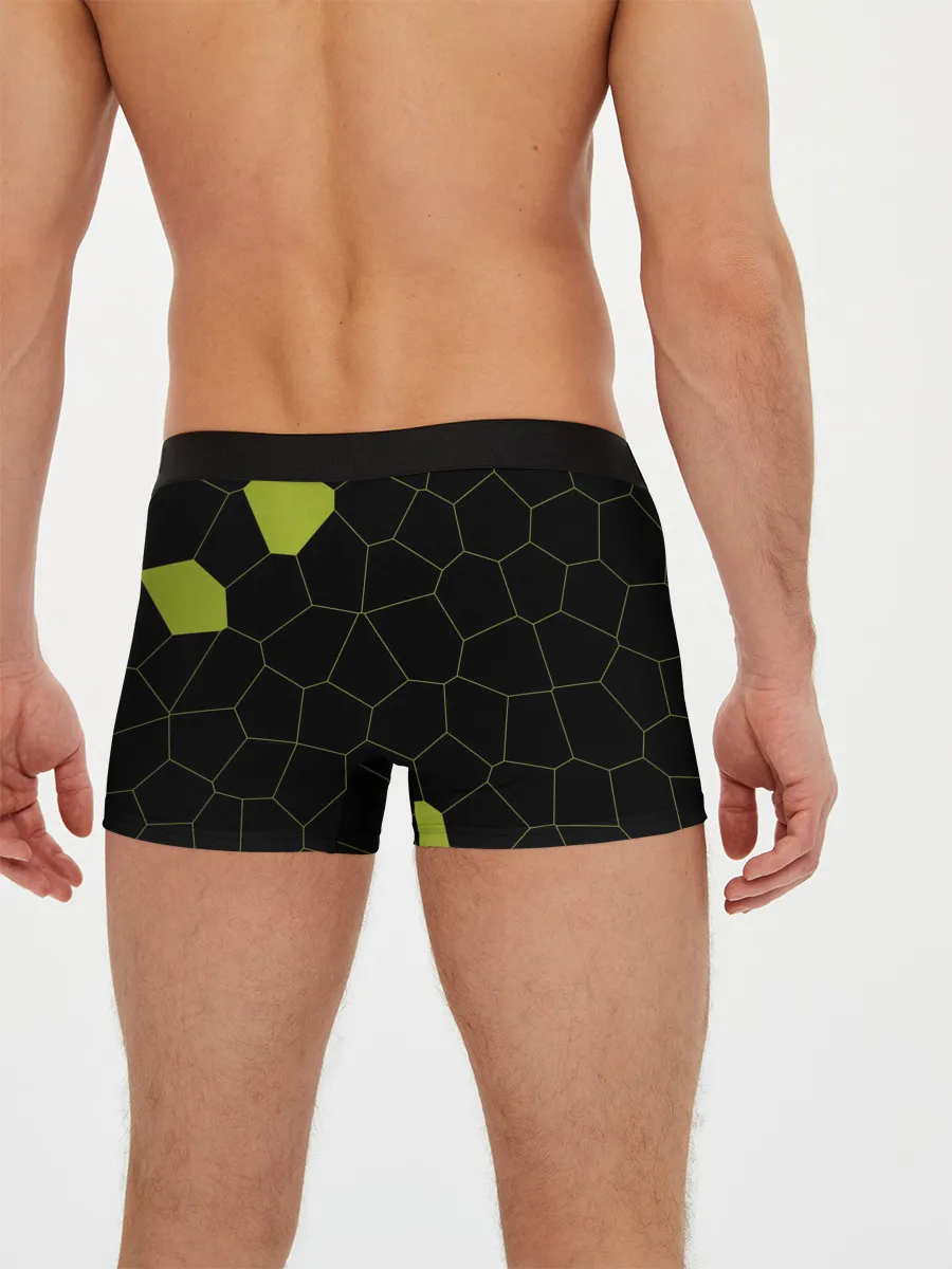 Мужские трусы боксеры / Кожа рептилии